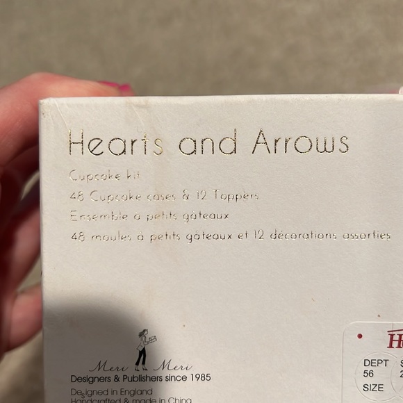 Meri Meri Valentine’s Day cupcake kits and liners, NEW! - Picture 6 of 9